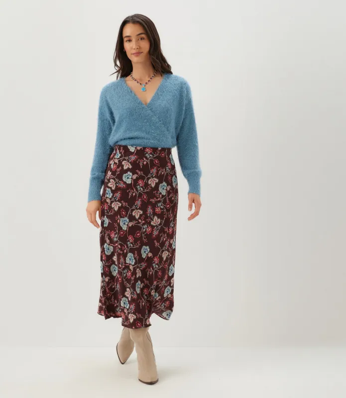 Bias Cut Midi Skirt made by Karen Kane