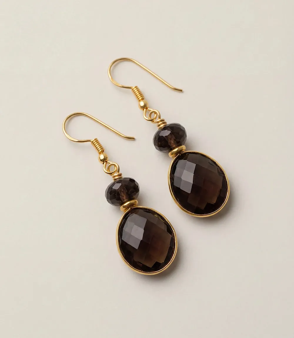 Tigers Eye Gemstone Earrings sold by Karen Kane product image thumbnail 2