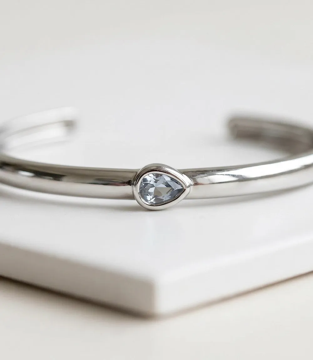 Gemstone Cuff Bracelet sold by Karen Kane product image thumbnail 3