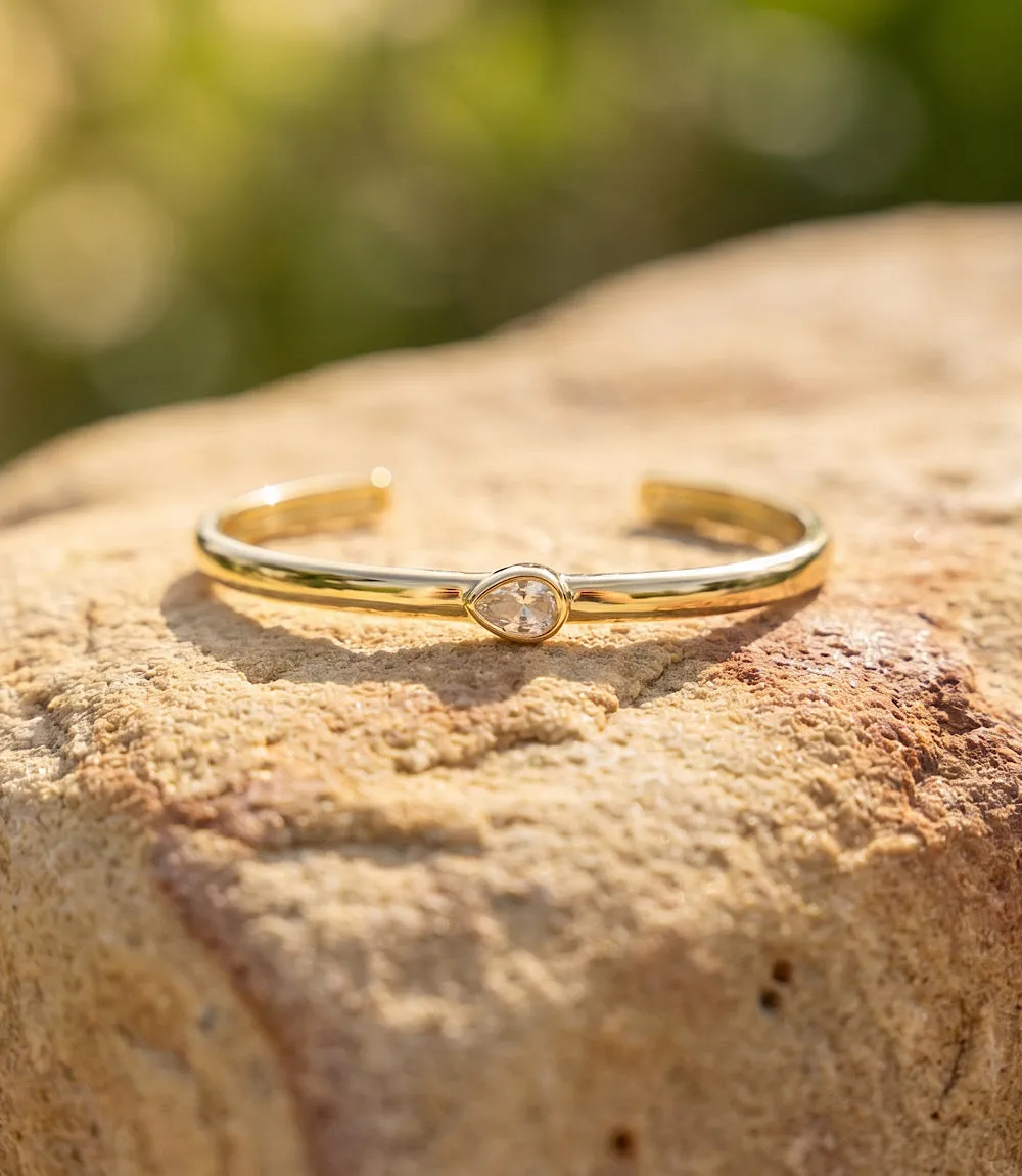 Gemstone Cuff Bracelet sold by Karen Kane product image thumbnail 4