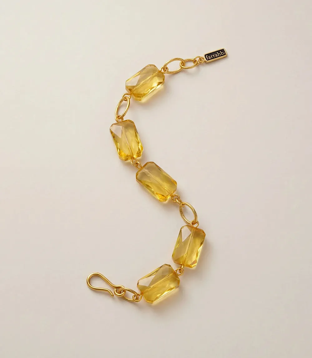 Citrine Link Bracelet sold by Karen Kane product image thumbnail 2