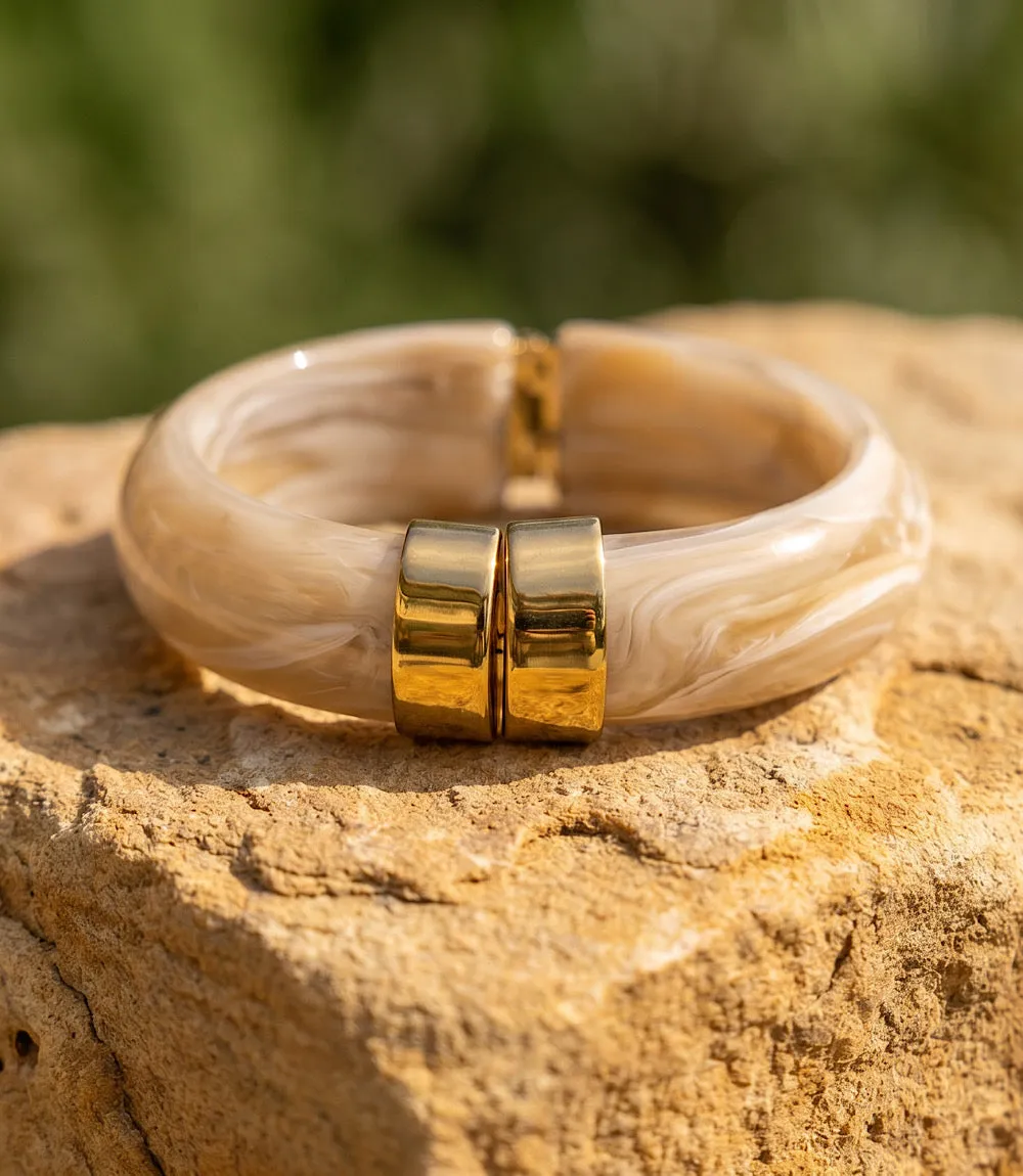 Lucite Bangle Bracelet sold by Karen Kane