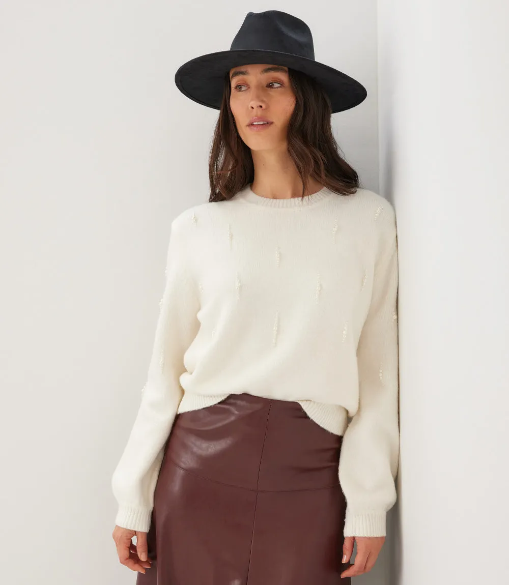 Pearl Embellished Sweater sold by Karen Kane product image thumbnail 2
