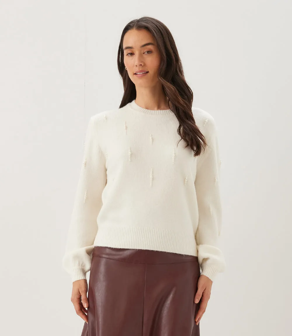 Pearl Embellished Sweater sold by Karen Kane product image thumbnail 4