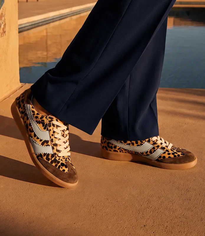 Dolce Vita Merit Calf Hair Leopard Sneakers made by Dolce Vita