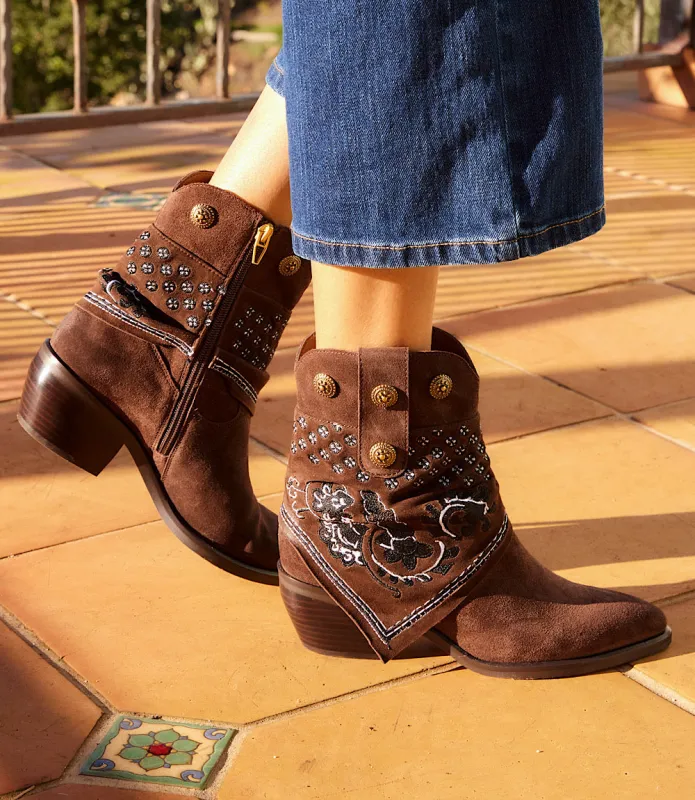 Dolce Vita Mekala Bandana Booties made by Dolce Vita
