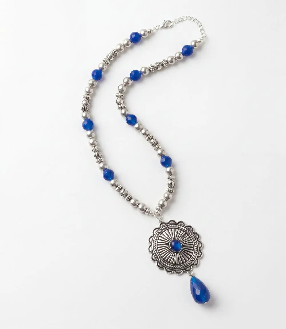 Embellished Concho Necklace sold by Karen Kane product image thumbnail 4