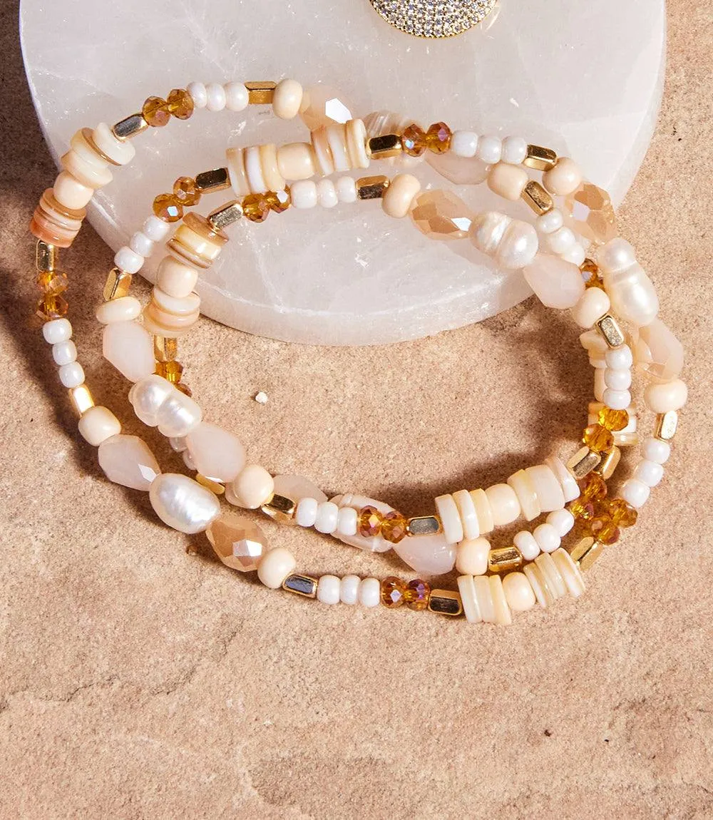 Pearl And Gemstone Bracelet sold by Karen Kane product image thumbnail 3