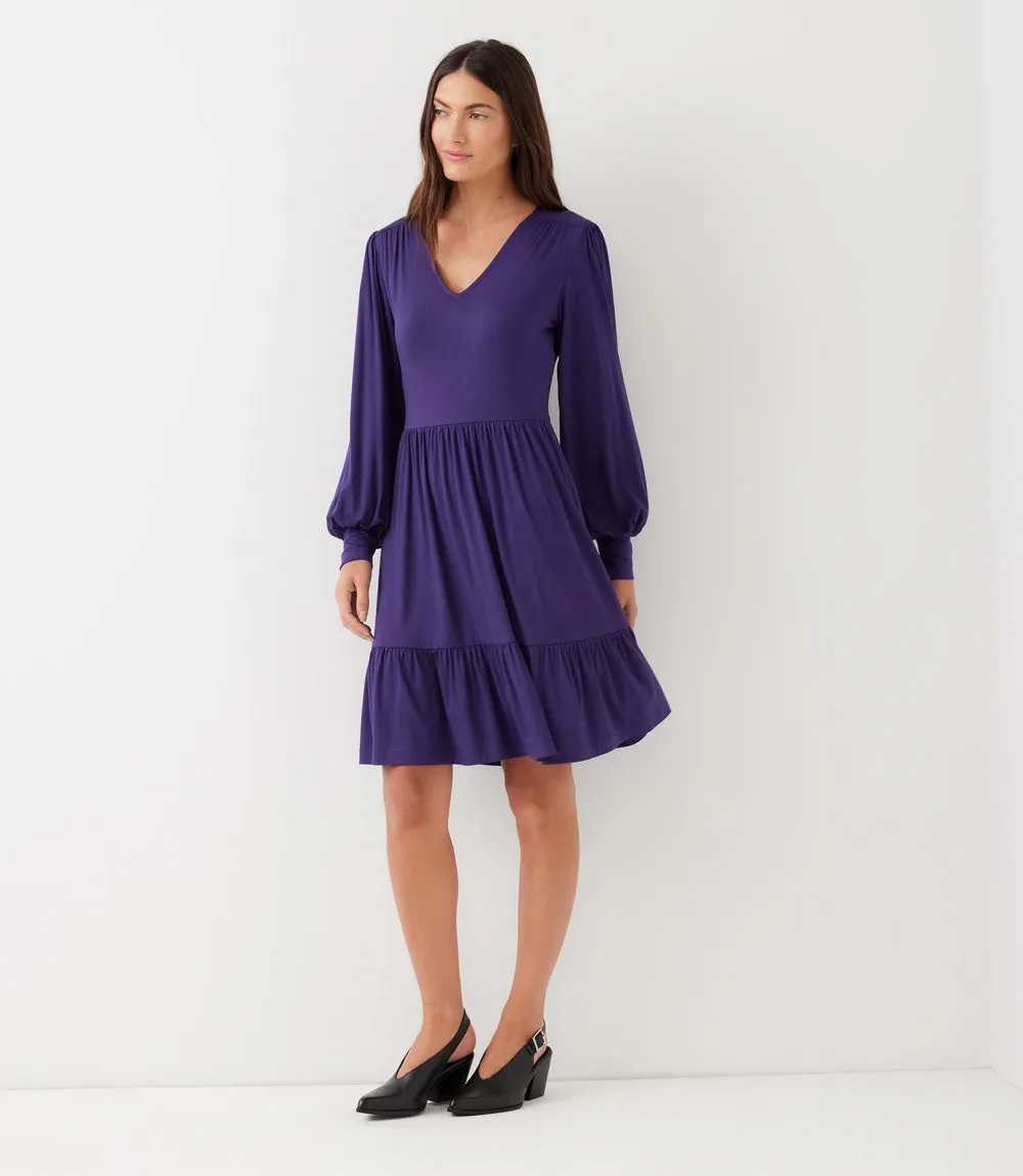 Long Sleeve Tiered Dress sold by Karen Kane product image thumbnail 5