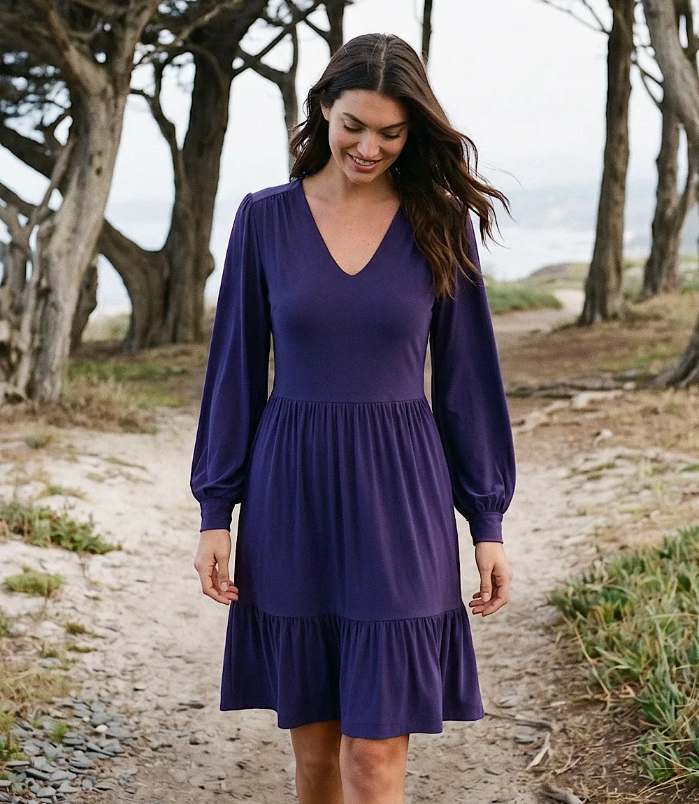Long Sleeve Tiered Dress sold by Karen Kane product image thumbnail 3