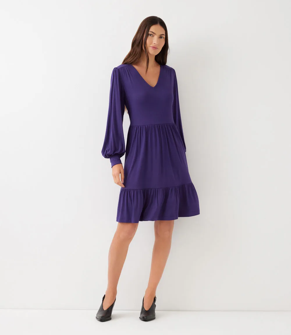Long Sleeve Tiered Dress sold by Karen Kane product image thumbnail 4