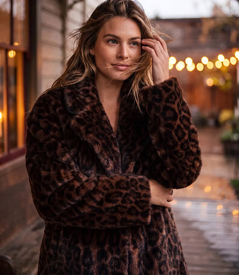 Faux Fur Jacket sold by Karen Kane
