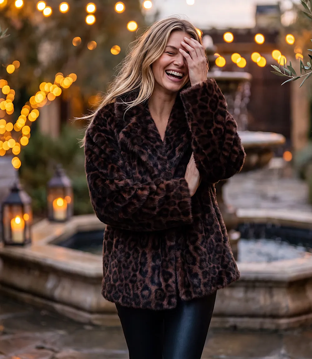 Faux Fur Jacket sold by Karen Kane product image thumbnail 5