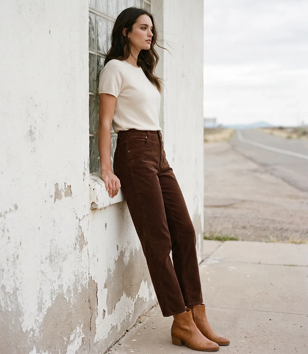 Corduroy Ankle Pant sold by Karen Kane product image thumbnail 5