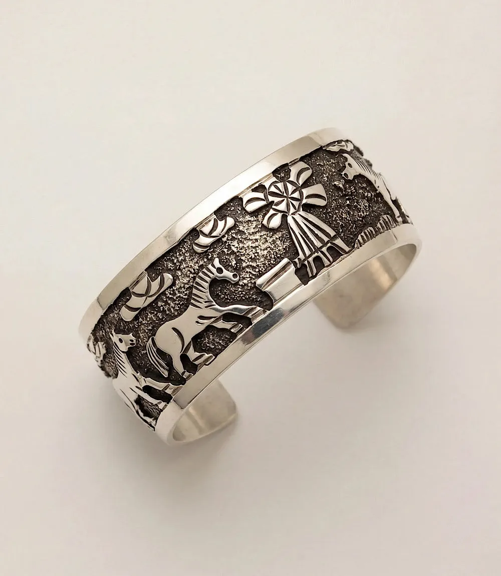 Embellished Sterling Silver Cuff Bracelet sold by Karen Kane product image thumbnail 5