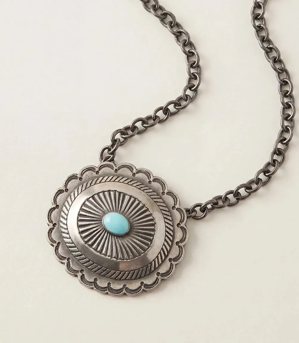 Embellished Sterling Silver Turquoise Necklace sold by Karen Kane product image thumbnail 2