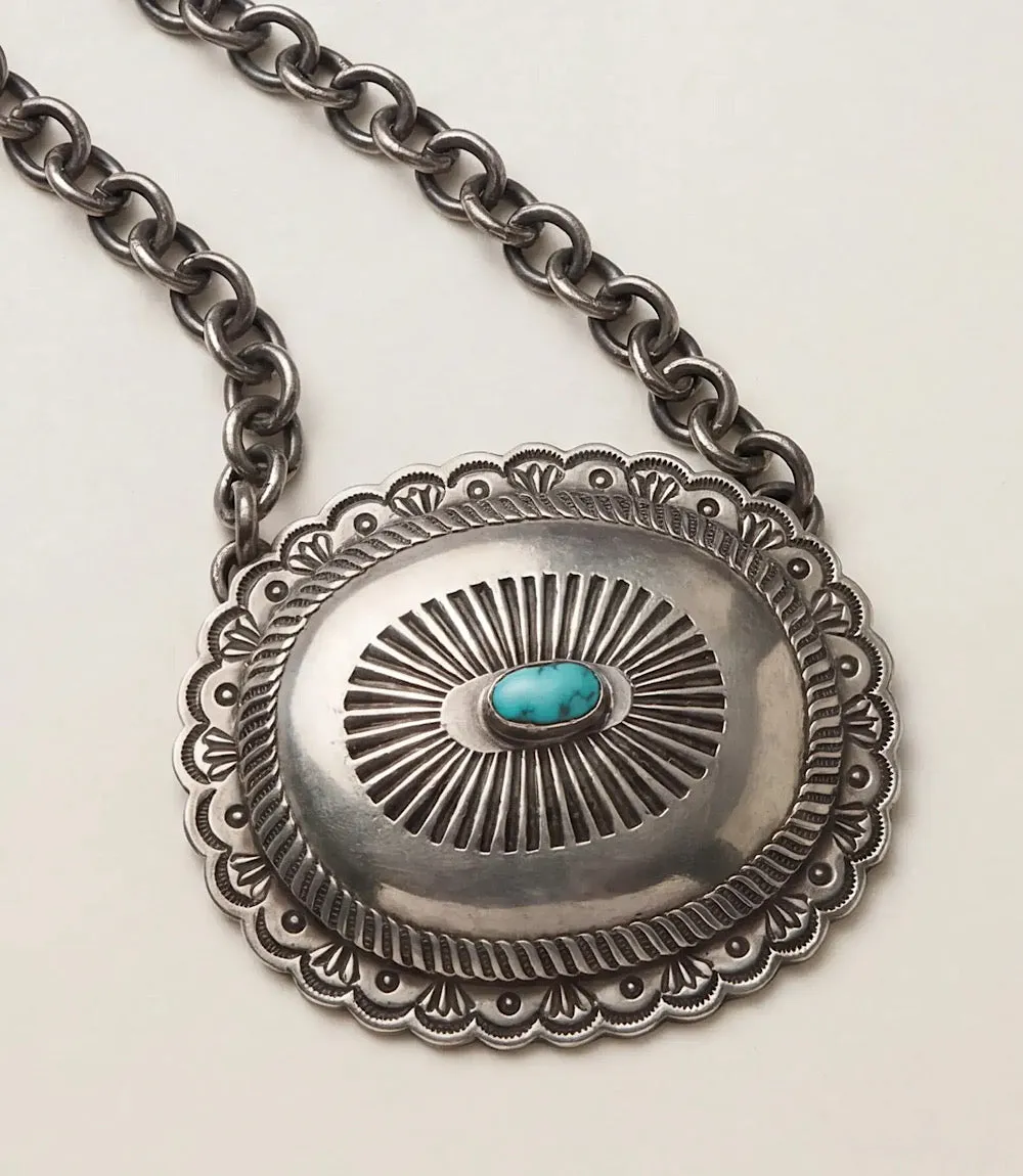 Embellished Sterling Silver Turquoise Necklace sold by Karen Kane product image thumbnail 5