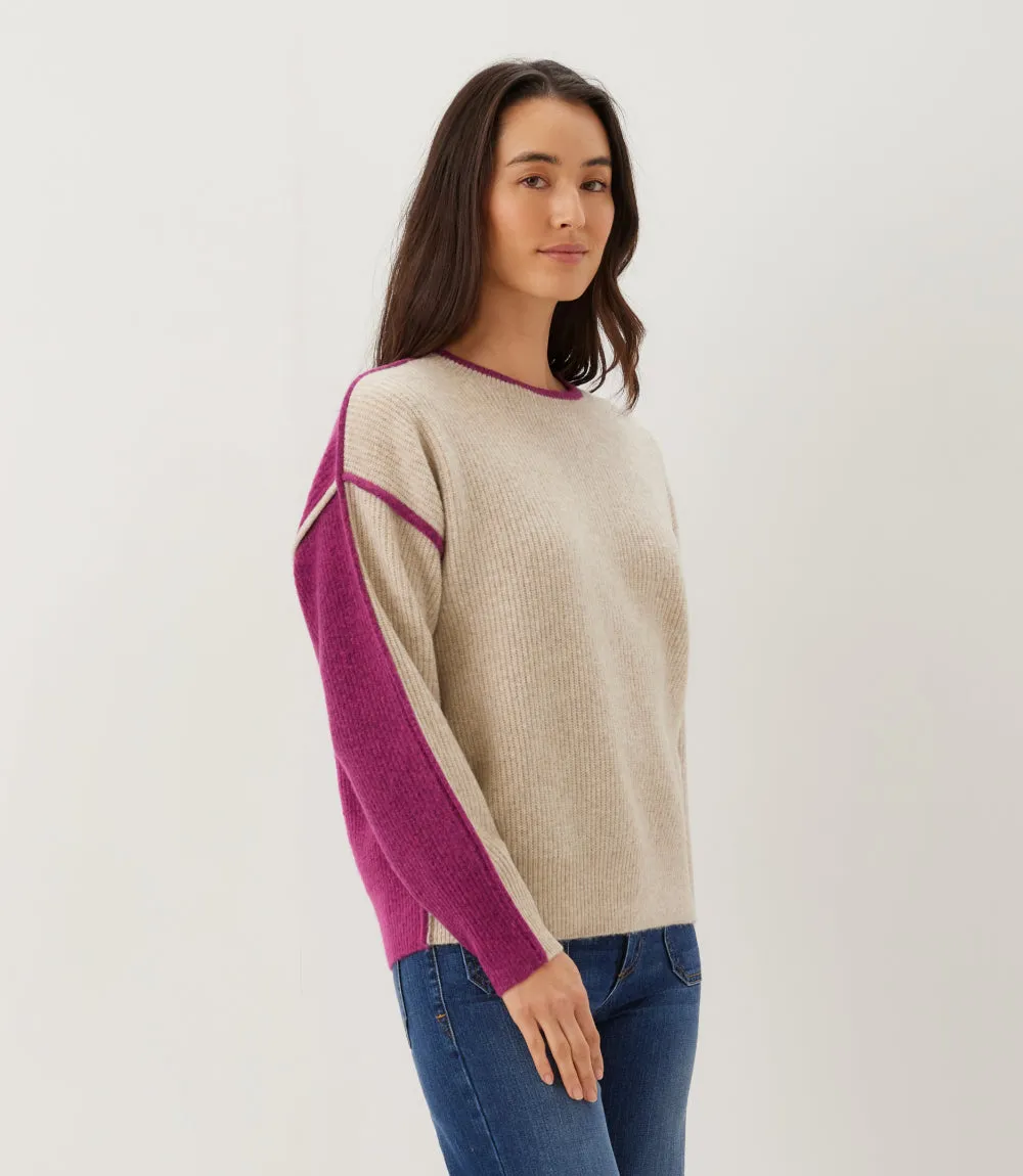 Colorblock Crewneck Sweater sold by Karen Kane product image thumbnail 5