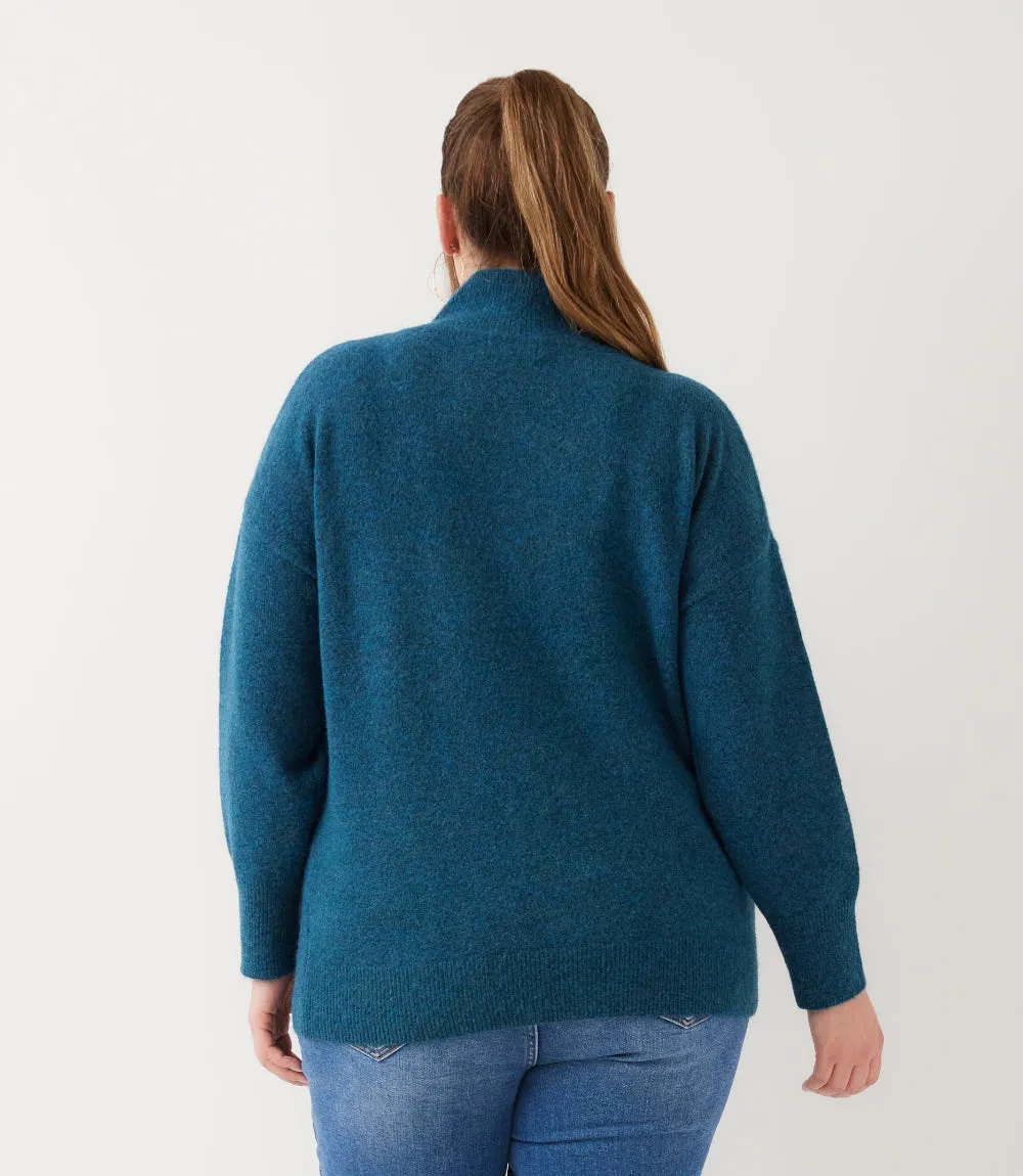 Plus Size Shawl Collar Sweater sold by Karen Kane product image thumbnail 5
