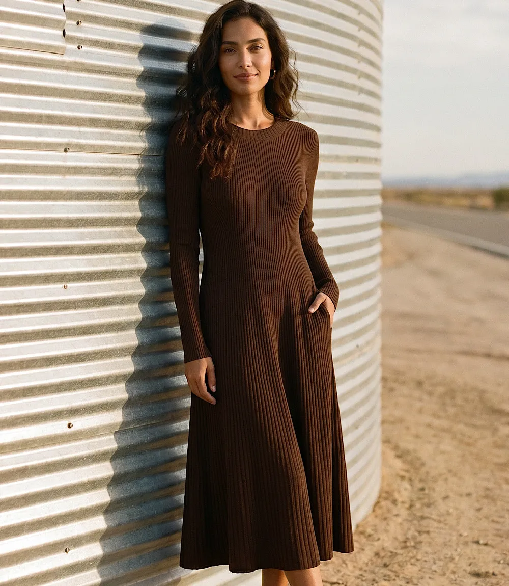 Seamless Sweater Midi Dress sold by Karen Kane product image thumbnail 2
