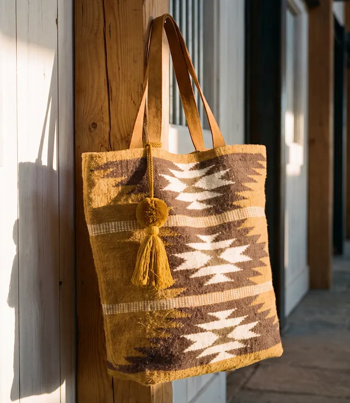 Western Tote Bag made by Karen Kane
