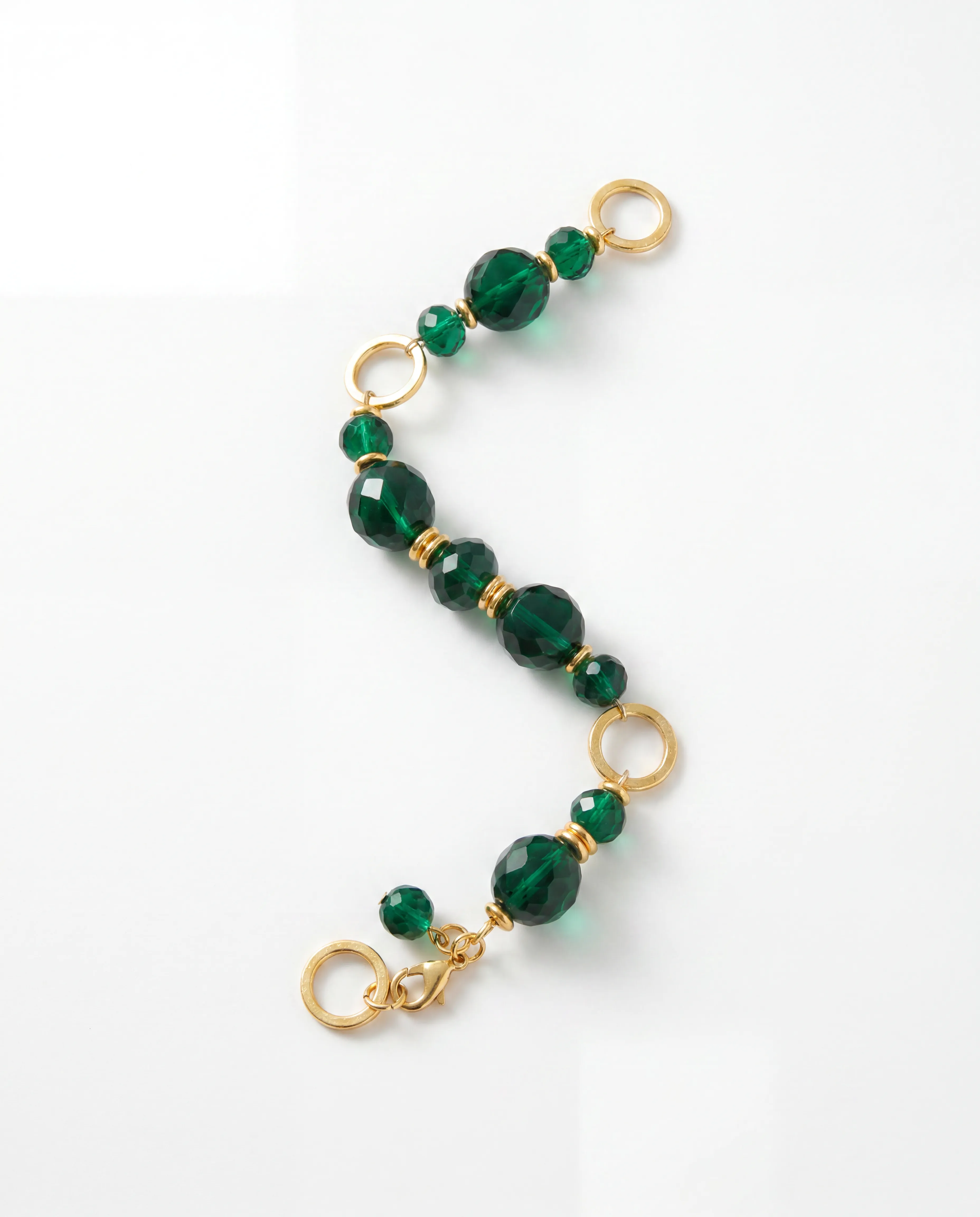 Beaded Emerald Bracelet sold by Karen Kane product image thumbnail 2