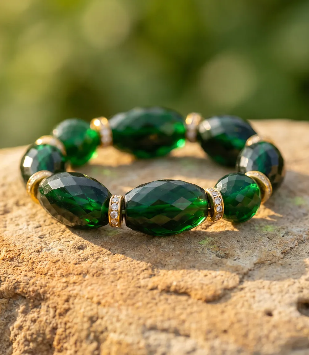 Emerald Link Bracelet sold by Karen Kane