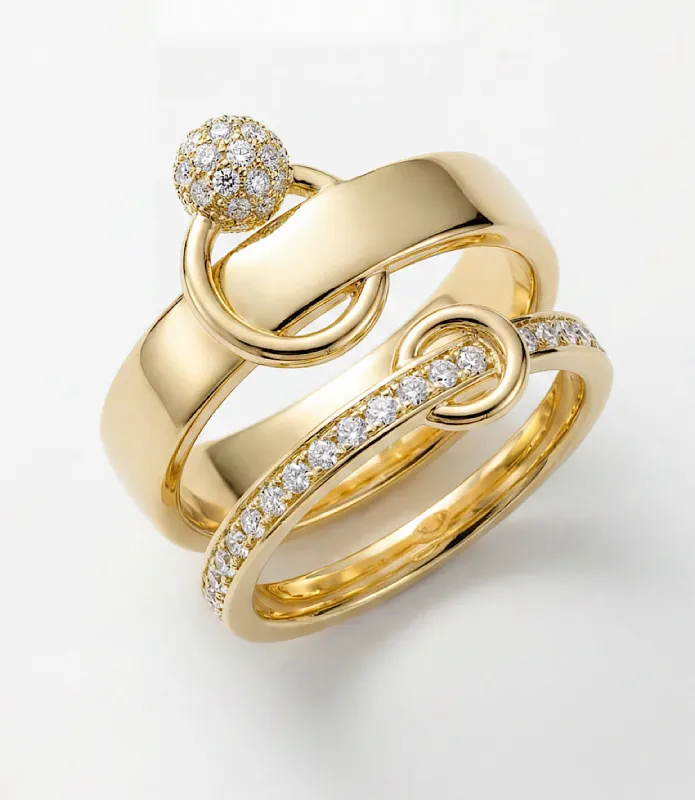 Electra Layered Ring made by Native Gem