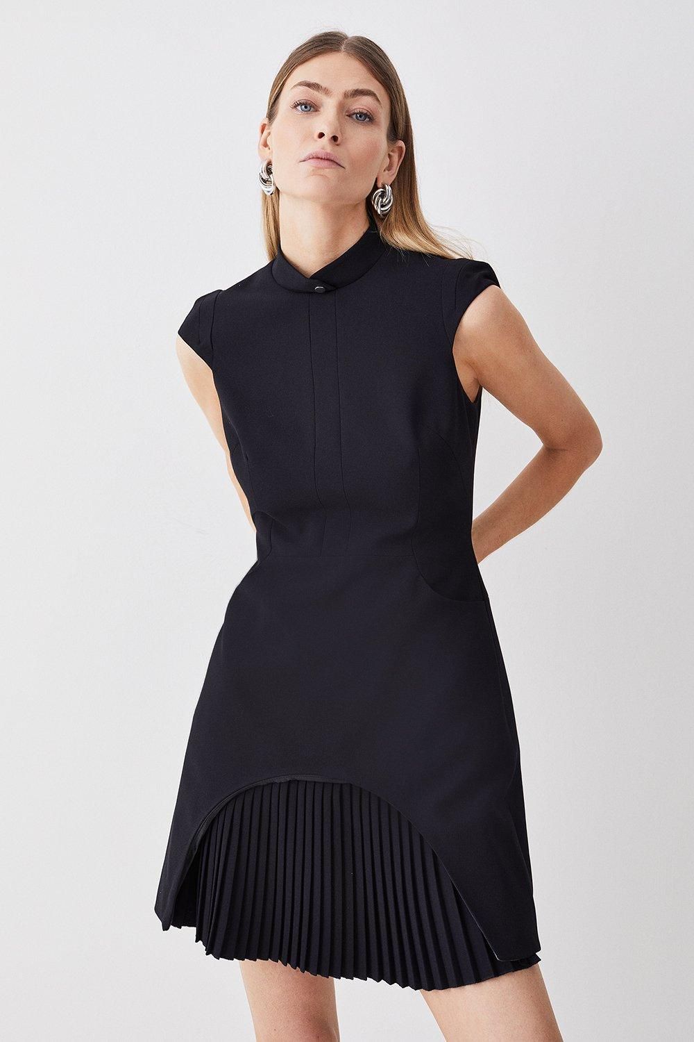 Military Tailored Mini Dress | Karen Millen sold by Karen Millen