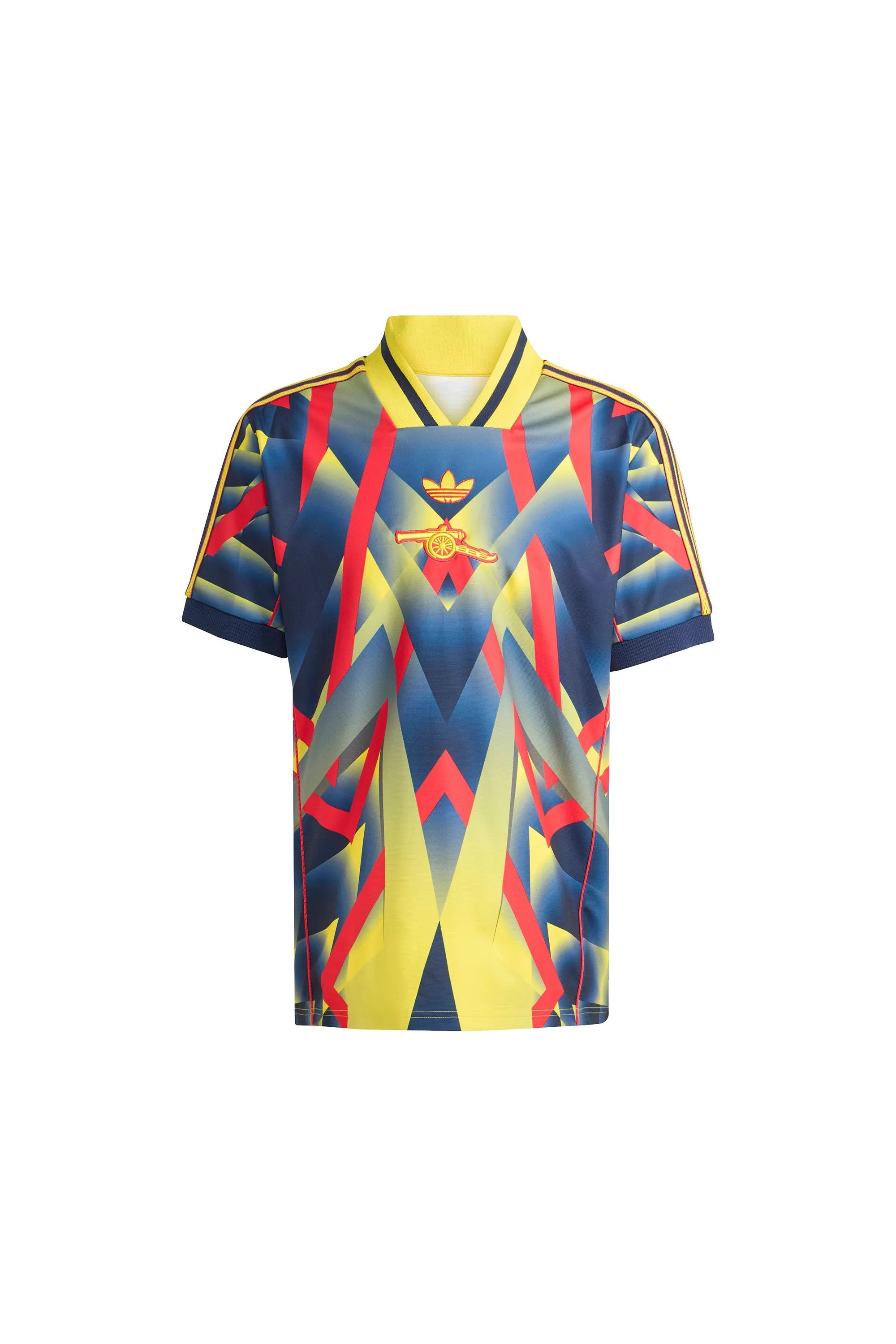 Arsenal FC LFSTLR Jersey Yellow/Pure Ruby/Night Indigo sold by Karen Walker