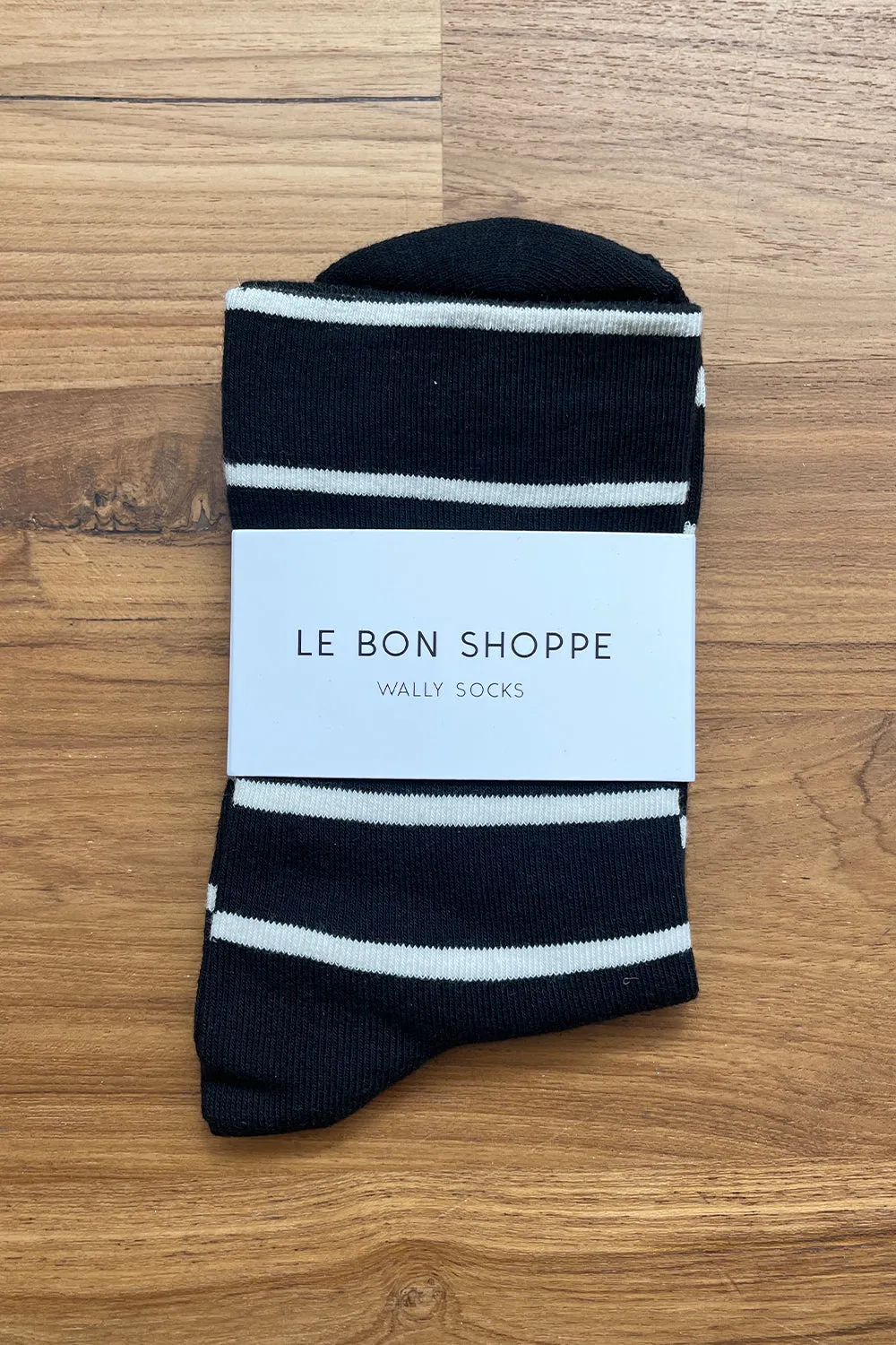 Wally Socks Black sold by Karen Walker