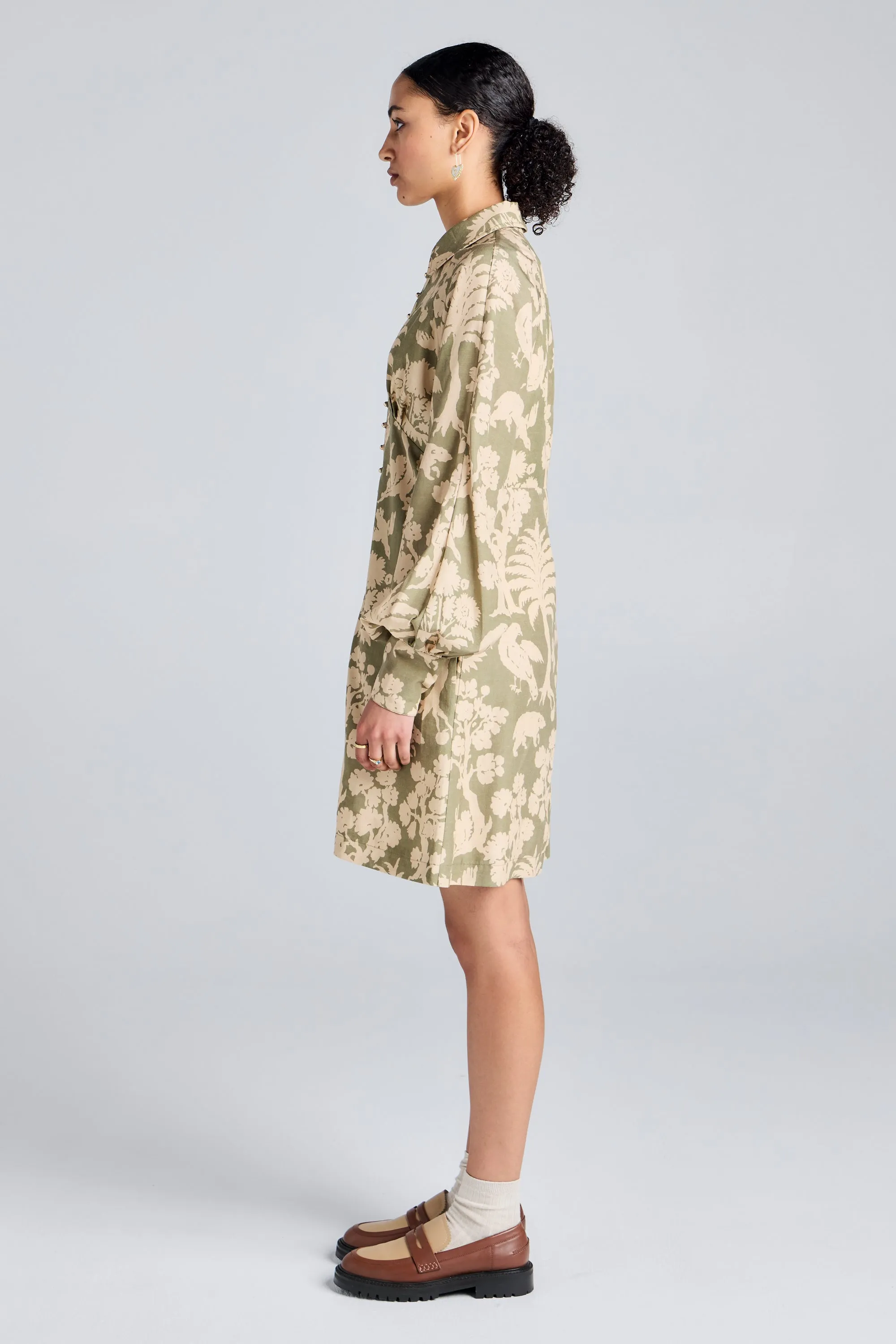 Milly Dress Olive sold by Karen Walker product image thumbnail 2