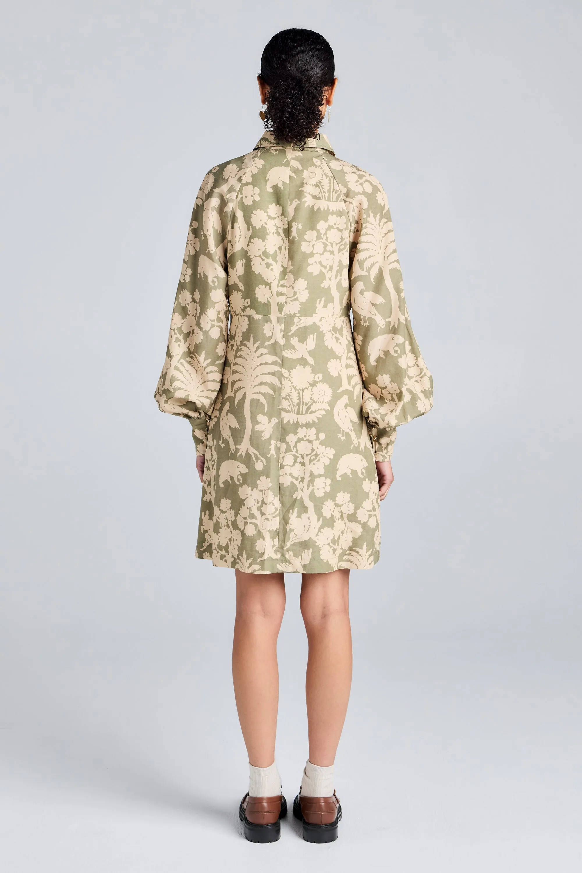 Milly Dress Olive sold by Karen Walker product image thumbnail 3