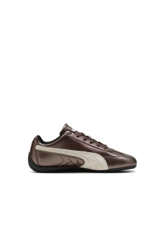 Speedcat Metallic Shoes Warm Brown/Warm White sold by Karen Walker