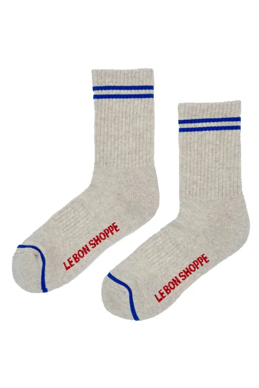 Boyfriend Socks Ice sold by Karen Walker