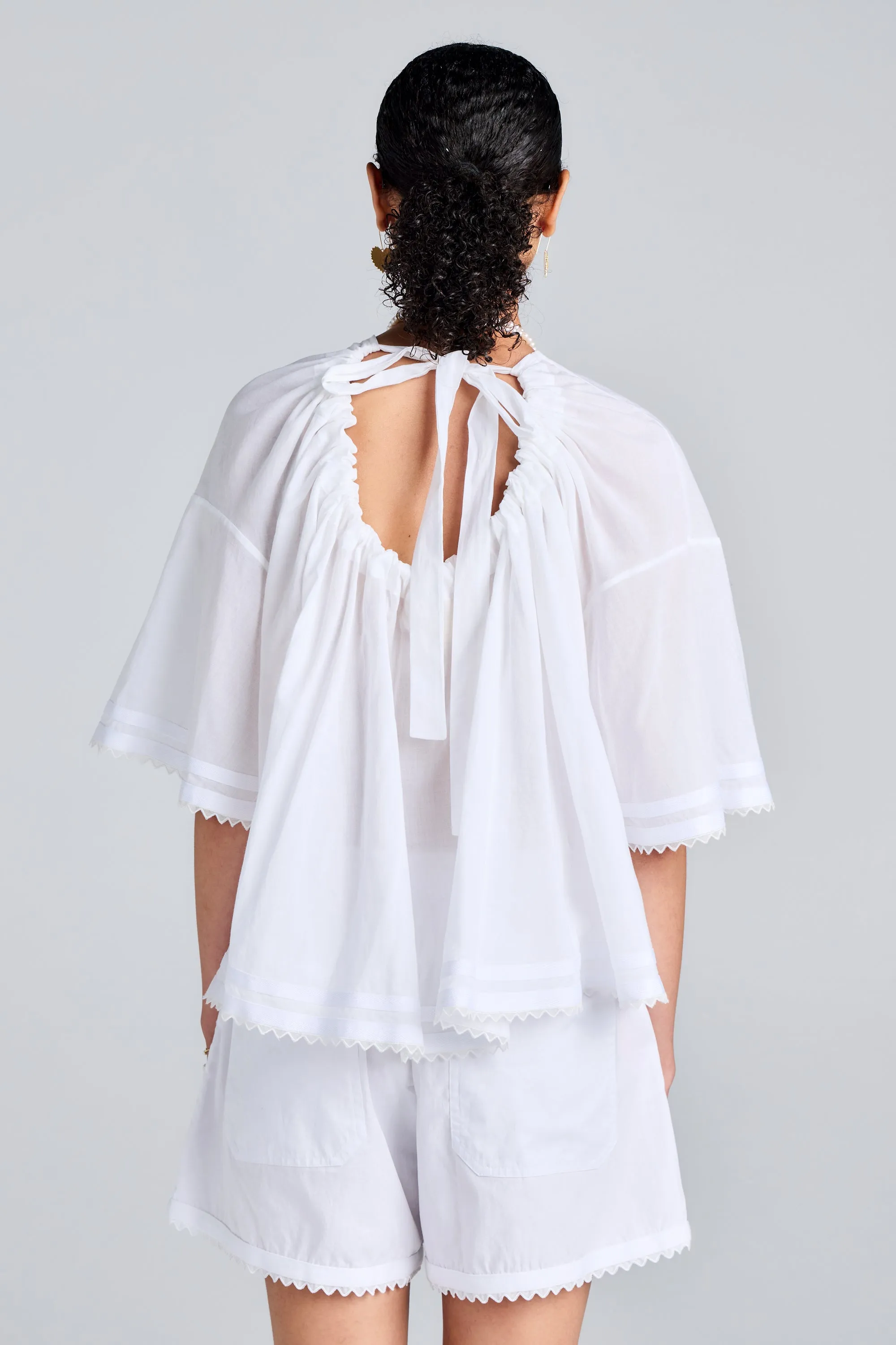 Field Blouse White sold by Karen Walker product image thumbnail 3