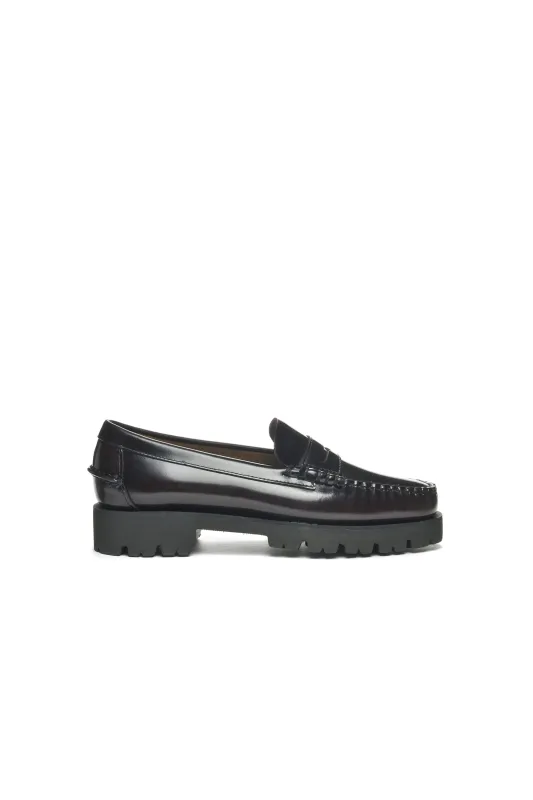 Dan Lug Loafers Brown/Burgandy sold by Karen Walker