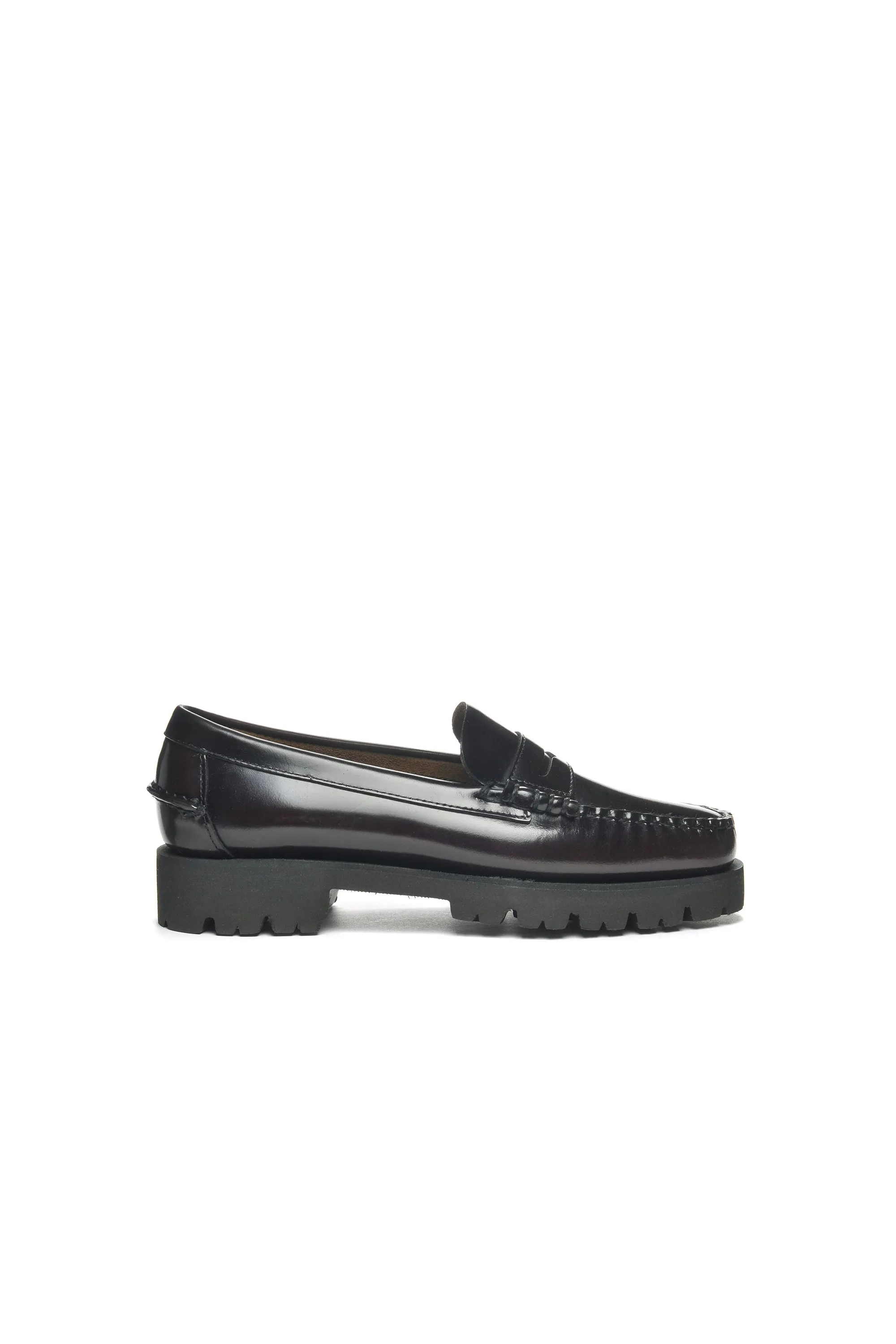 Dan Lug Loafers Brown/Burgandy sold by Karen Walker