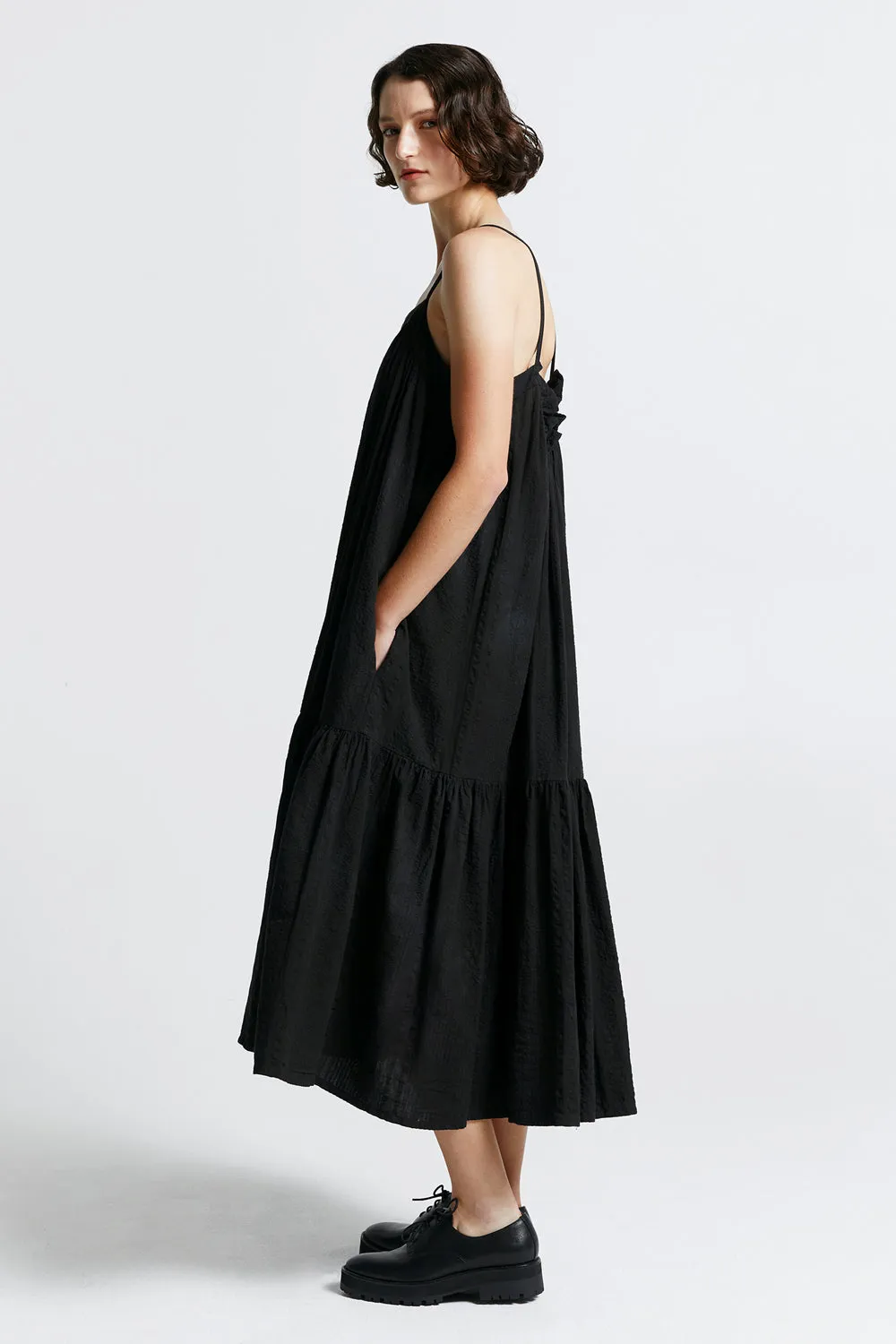 Armeria Organic Cotton Dress Black sold by Karen Walker product image thumbnail 2