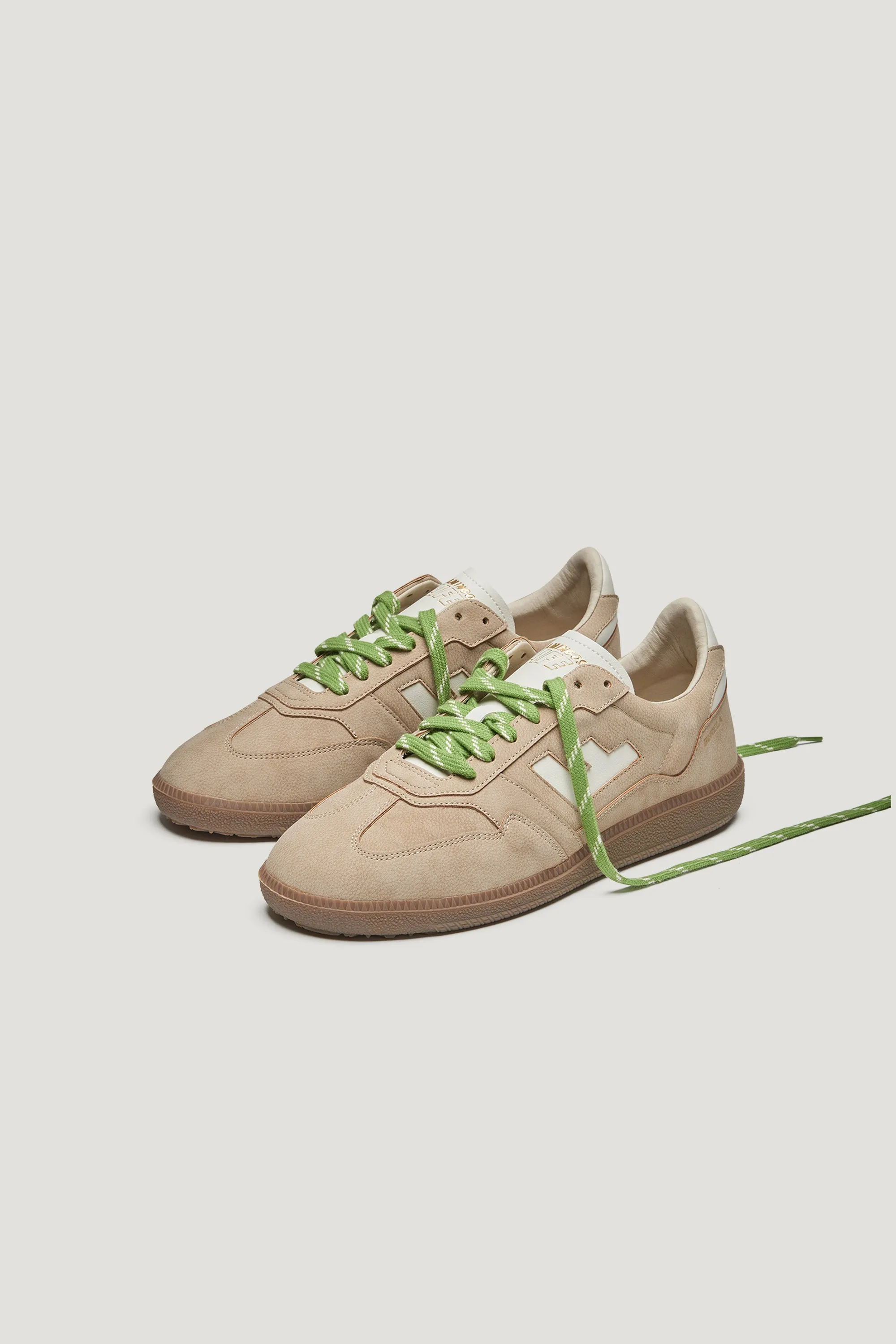 Burela Slim Sneakers Nobuck Stone sold by Karen Walker product image thumbnail 2