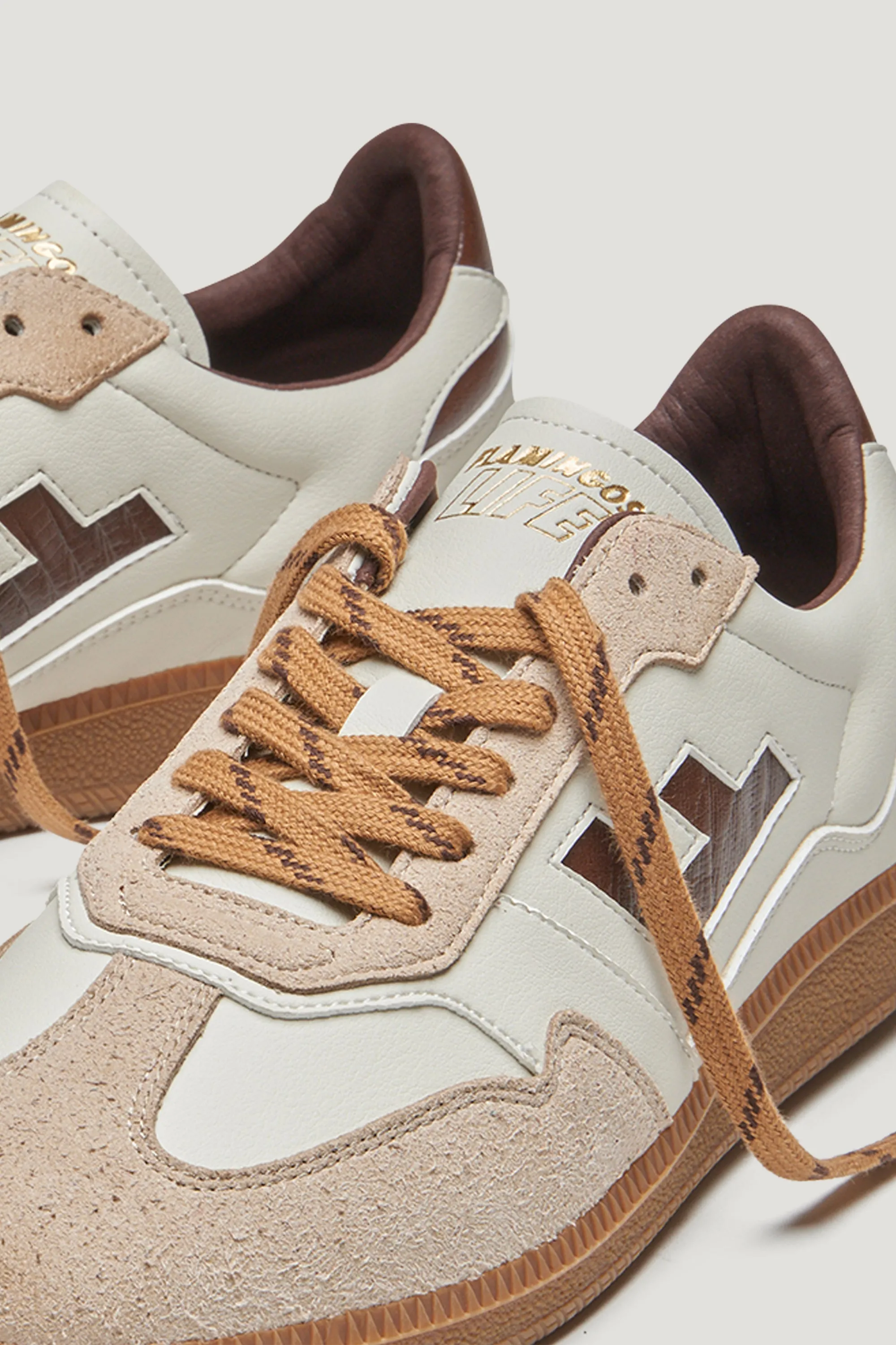 Burela Slim Sneakers Iguana Chestnut sold by Karen Walker product image thumbnail 4