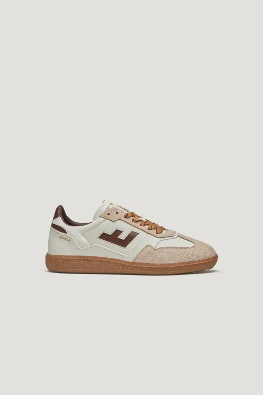 Burela Slim Sneakers Iguana Chestnut sold by Karen Walker