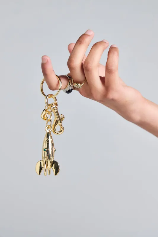 Rocket Charm Gold sold by Karen Walker