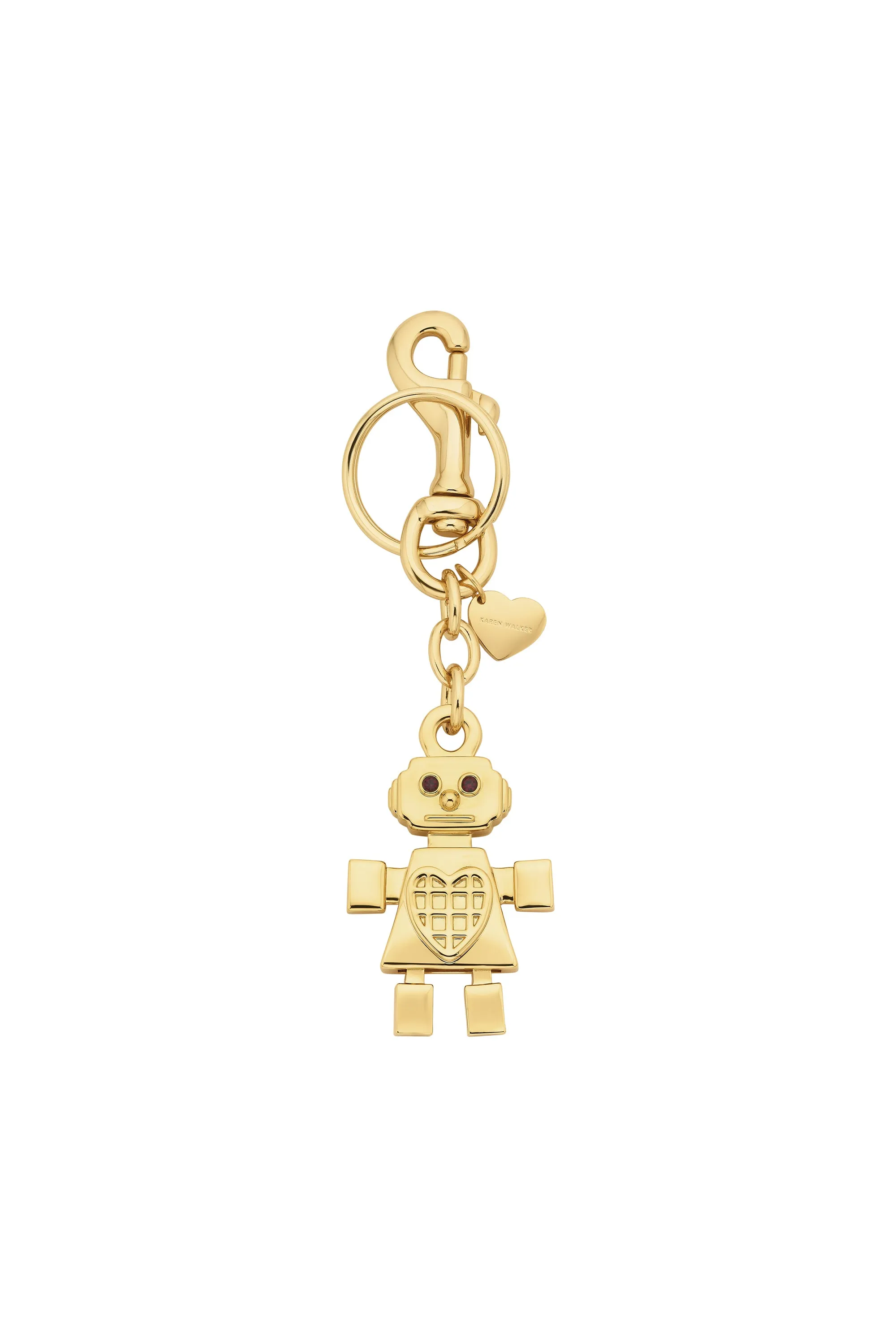 Robot Charm Gold sold by Karen Walker