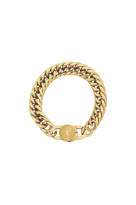 Runaway Curb Chain Bracelet Gold sold by Karen Walker