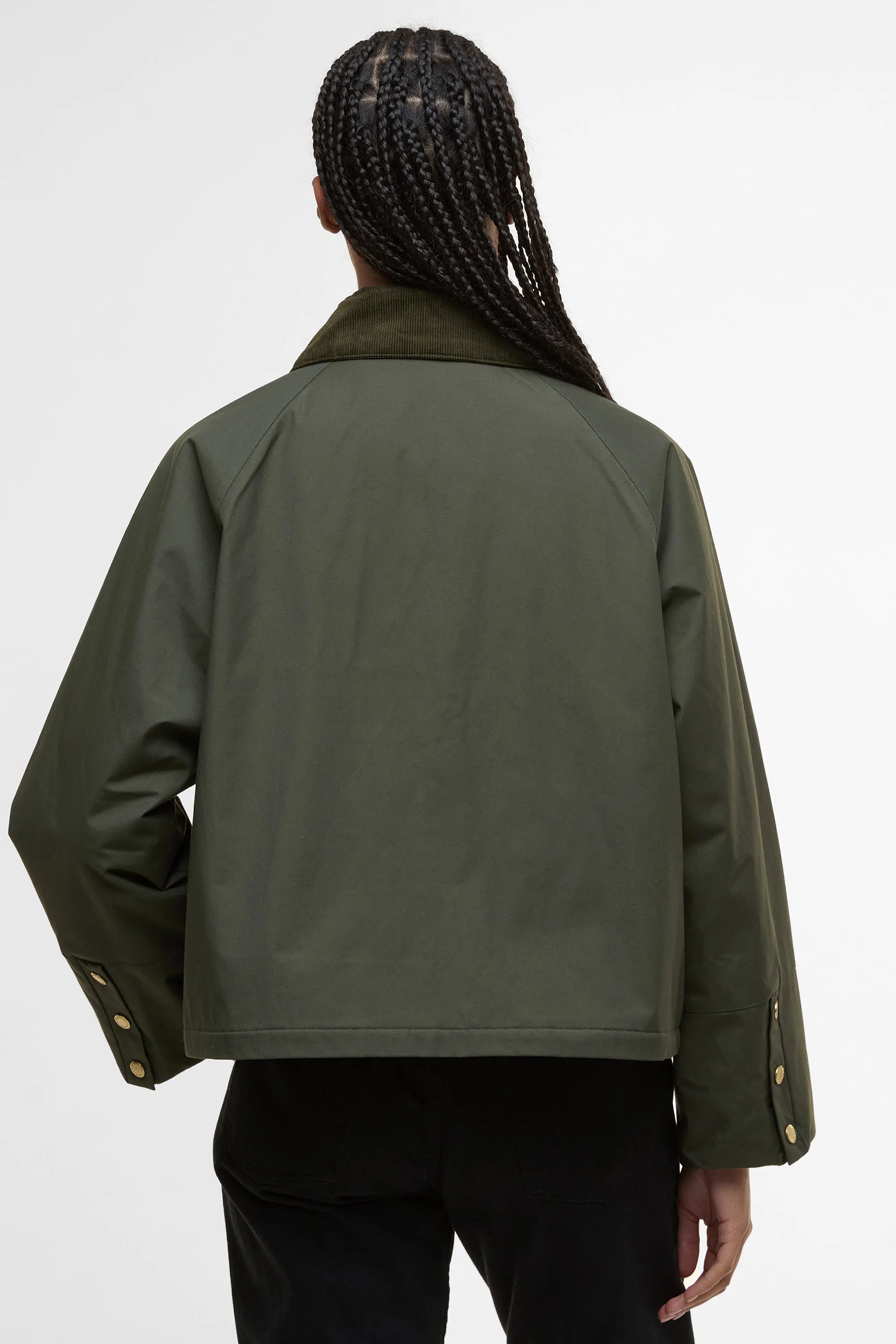 Phoebe Casual Jacket Olive/Brown sold by Karen Walker product image thumbnail 3