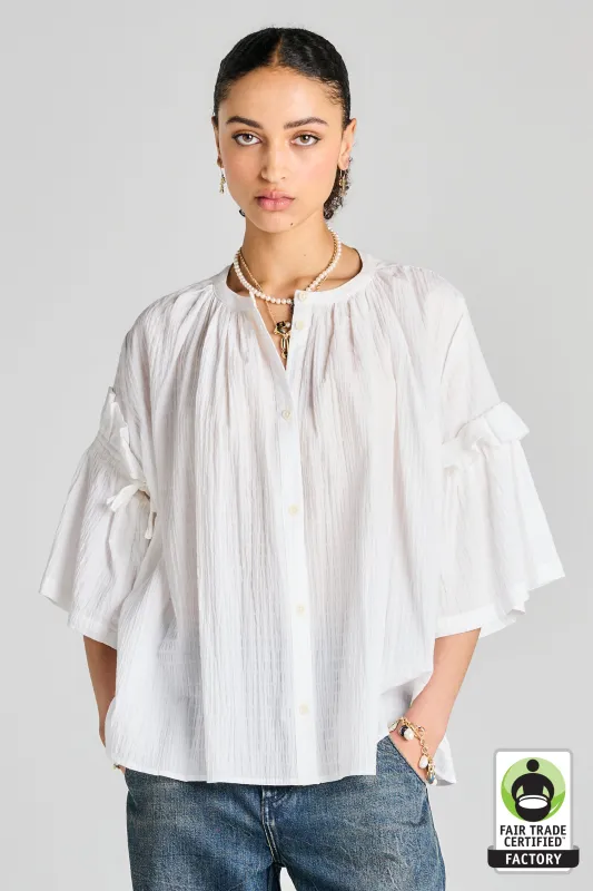 Glade Shirt Off-White sold by Karen Walker