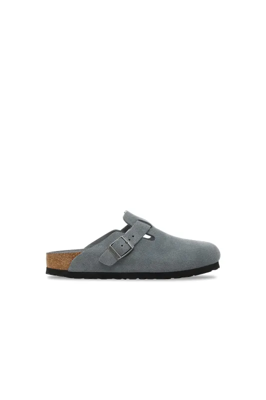 Boston SFB Suede Regular Fit Basalt Grey sold by Karen Walker