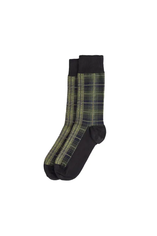 Blyth Socks Olive Night sold by Karen Walker