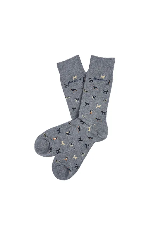 Mavin Socks Mid Blue/Dog sold by Karen Walker